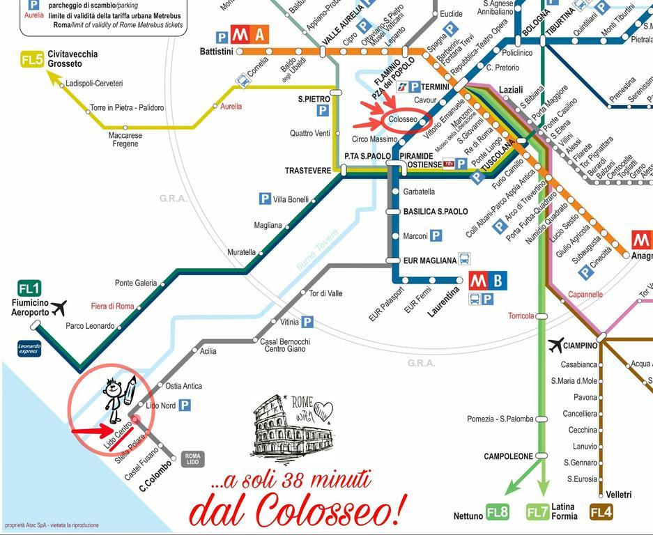 Apartament Mary'S Penthouse Lido di Ostia Zewnętrze zdjęcie
